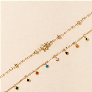 Bracelets Set (2) BOHO Style Elephant Versatile